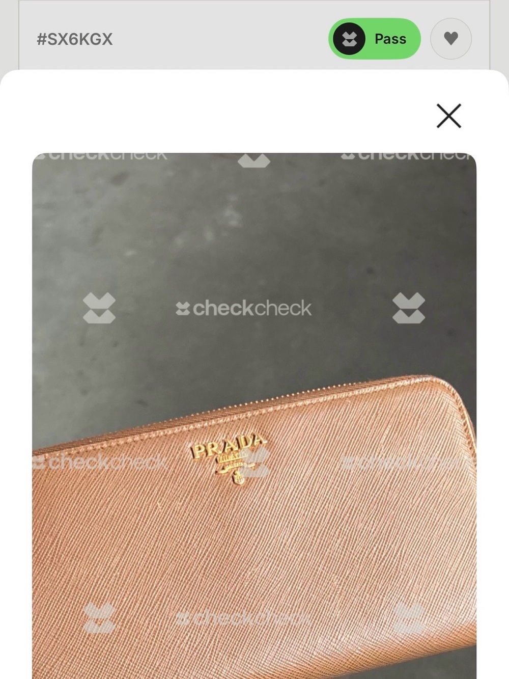 Prada Chocolate Brown Saffiano Zip Wallet with Gold Logo - Picture 14 of 15